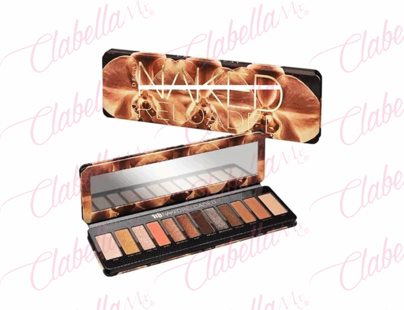 Sombras para ojos paleta aprox de 7x21cm con 12 tonos por pieza (pb)