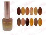 Geles Miss cherry uv/led base rubber nude para uñas 12 piezas de 10ml por gama, 106MC-1206