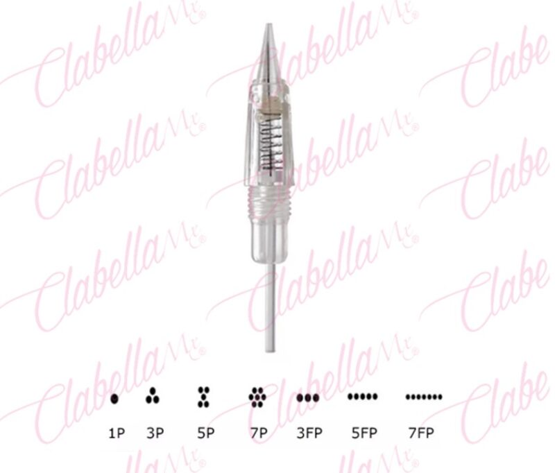 Cartuchos para dermografo de microblading por pieza. .(Exclusiva para aparatos de microblading, no dermapen o parecidos ) ESPECIFICAR: