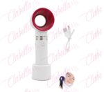 Ventilador recargable para extensión de pestañas con 3 niveles de velocidad baja, media y alta, aprox de 21.3x6x4.3cm con cable usb por pieza, surtido