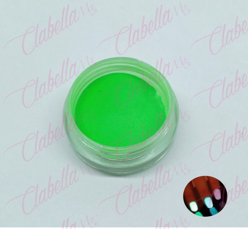 Efecto glow brilla en la oscuridad varios colores para uñas en frasco de 1/8oz  por pieza KT(192)-0623/ KT(252)-0623 (Excepto JR y WG) (PB) ESPECIFICAR: - Imagen 3