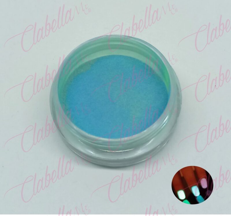 Efecto glow brilla en la oscuridad varios colores para uñas en frasco de 1/8oz  por pieza KT(192)-0623/ KT(252)-0623 (Excepto JR y WG) (PB) ESPECIFICAR: - Imagen 7