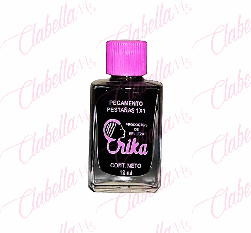 Pegamento ERIKA Negro para pestañas 1x1, aprox 12ml por pieza