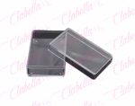Estuche organizador  rígido SIN DIVISIONES multiusos de 13X9cm por pieza