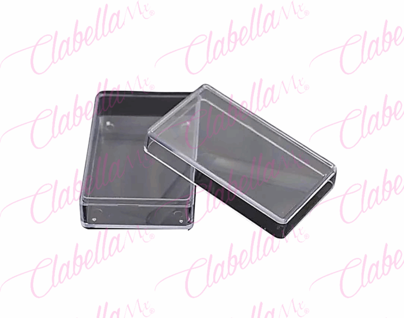 Estuche organizador  rígido SIN DIVISIONES multiusos de 13X9cm por pieza