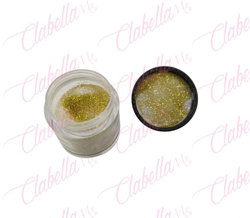 Acrílico transparente con glitter  para uñas 10gr-1/4oz por pieza (PB)ESPECIFICAR: - Imagen 2