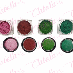 Efecto ESPEJO NAVIDEÑO para uñas  en frasco de 1/8oz por pieza ESPECIFICAR: