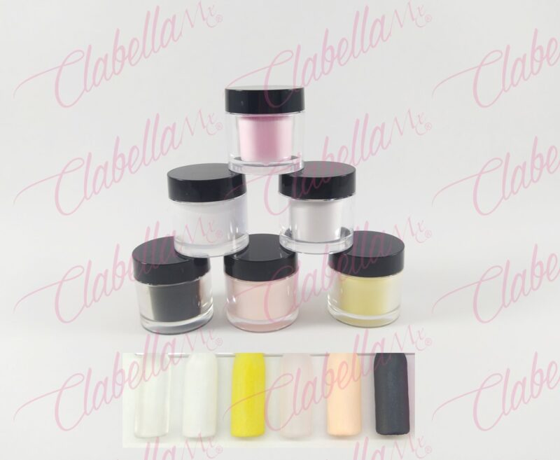 Acrílico Yuan Quan gama A para uñas 6 piezas de 10 gr-1/4 oz- por paquete. A-L35