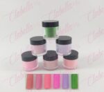 Acrílico Yuan Quan gama E para uñas 6 piezas de 10 gr-1/4 oz- por paquete. A-L35