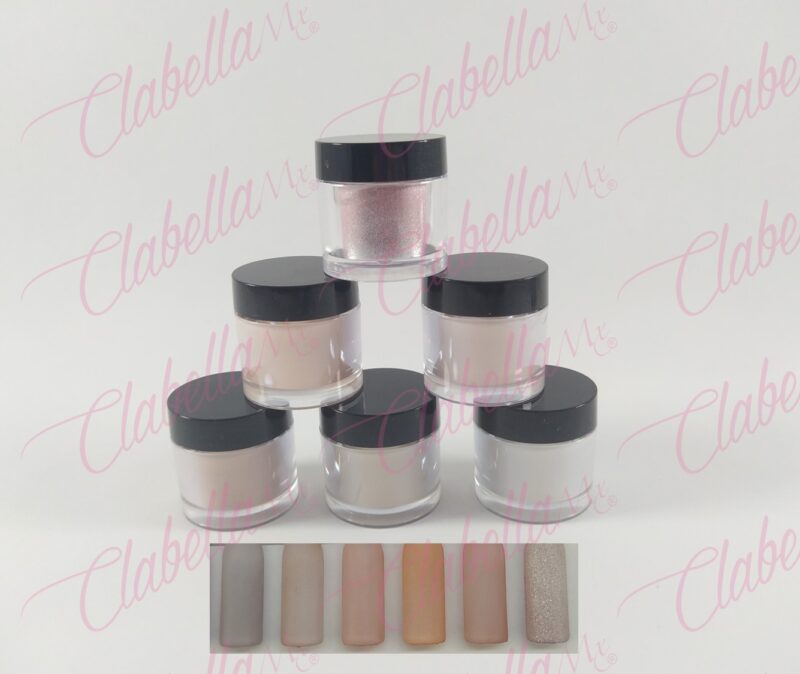 Acrílico Yuan Quan gama H para uñas 6 piezas de 10 gr-1/4 oz- por paquete. A-L35