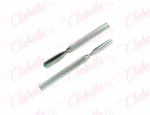 Empujador de cutícula con espatula GRANDE color PLATA para manicure por pieza