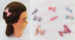 Prendedor relleno de figuras para cabello aprox de 5.5cm por par,  surtido el modelo puede variar (Par) (PB)