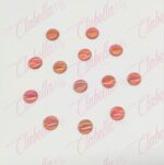 Decoración CIRCULOS 3D para uñas aprox 10 piezas de 1x1cm por paquete (PB) ESPECIFICAR: