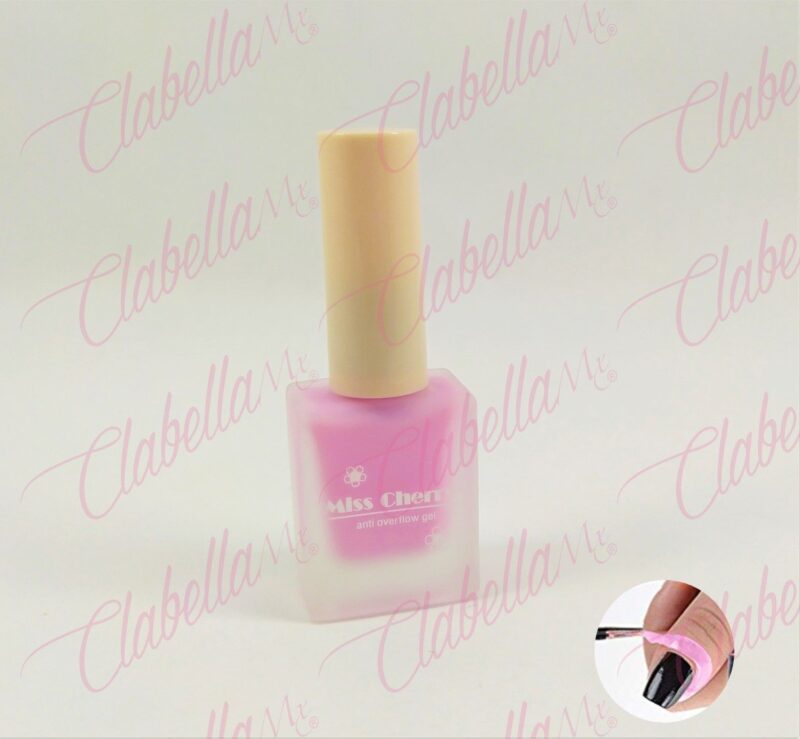 Látex Miss Cherry no hidratante, protector de cutícula al realizar manicure en uñas 15 ml por pieza 81MC12-8