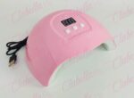 Lámpara estudiantil uv/led para secado de gel en uñas  36w con temporizador 30.60.90s, sensor y pantalla, aprox de 17.5x18.5cm con cable usb por pieza, (Oferta)