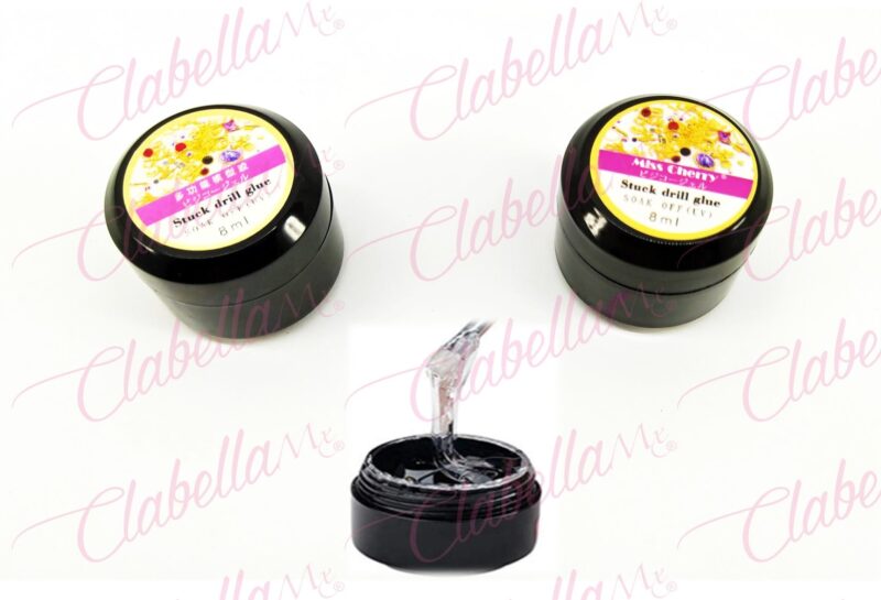 Gel uv/led OTRAS MARCAS para pegar cristales en uñas  8ml por pieza (Otras marcas, No Miss cherry) (PB)