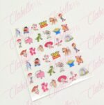 Decoración sticker TOY STORY para uñas aprox de 6.5x8.5cm por planilla, surtido (PB)