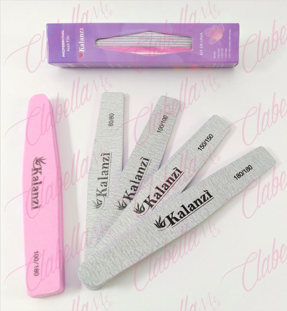 Set De Limas Para Manicure Incluye Lima Sponch Limas De