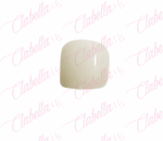 Tips para uñas de PIES aprox tamaño del tip 0.6 a 1.6cm de largo en ESTUCHE BLANDO con 100 piezas (Presentación JR) ESPECIFICAR