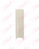 Tips CURVA C EXTRALARGO para uñas, tip 3.3 a 3.8 cm de largo, estuche rígido, 400 piezas. ESPECIFICAR