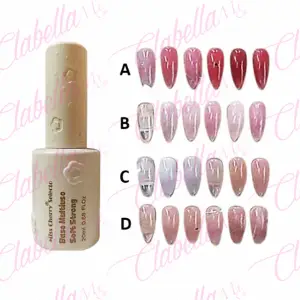Geles Miss cherry uv/led Base Multiusos  para uñas  6 piezas de 20ml por gama 131MC12-45 ESPECIFICAR: