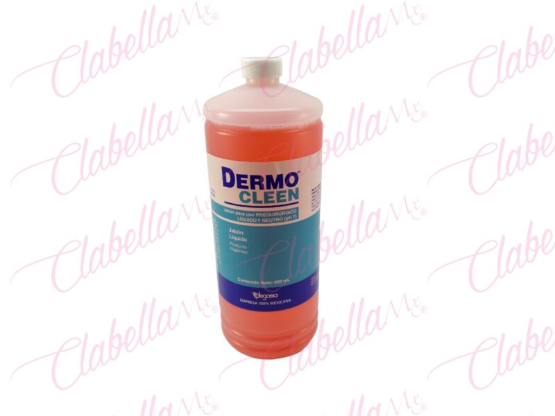 Jabón Antiséptico - Sanitizante - Desinfectante neutro (pH7) Protec con cloruro de benzal dermocleen al 0.5 % para uso externo en la piel 950ml por pieza 0319070 grado quirúrgico (Recomendado para piel sensible, No para herramientas)