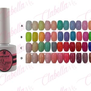 Geles Yuan Quan uv/led para uñas 12 piezas de 15ml por gama A-L134 (PB) ESPECIFICAR: