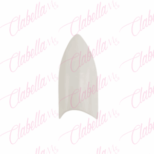 Tips STILETTO CORTO para uñas aprox tamaño del tip 1.5 a 2.2cm de largo en ESTUCHE BLANDO con 100 piezas (pb) ESPECIFICAR:
