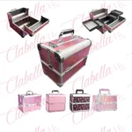 Maletín - Neceser Organizador  PREMIUM multiusos con soportes de metal por pieza aprox de 26x32x21cm (Pb) ESPECIFICAR: