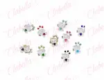 Decoración DIJE DE HELLO KITTY para uñas aprox de 1cm por pieza, a granel, surtido MG-DIBO17