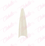 Tips STILETTO EXTRALARGO (PUNTA DE LANZA) para uñas aprox tamaño del tip 2.8 a 3.8cm de largo en ESTUCHE BLANDO con 100 piezas. (La sonrisa puede variar) (Oferta) (Presentación WG)ESPECIFICAR: