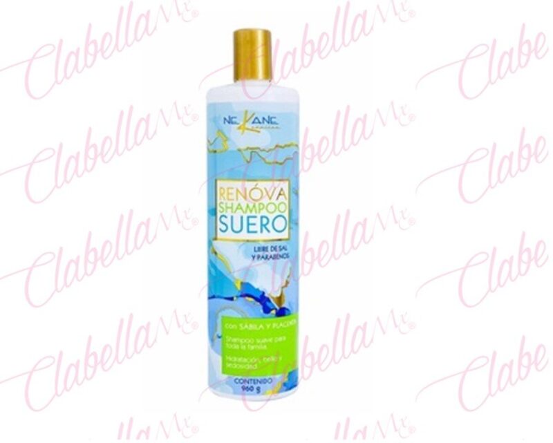 Shampoo Nekane suero da brillo, suavidad, hidratación al cabello 300gr por pieza