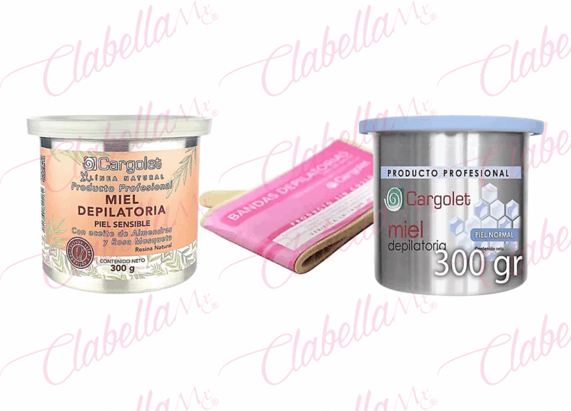 Cera Cargolet caliente para depilar con bandas depilatorias por pieza ESPECIFICAR: