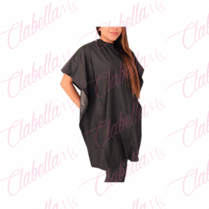 Cubridor - Capa negro de plástico largo para estilistas por pieza CUP