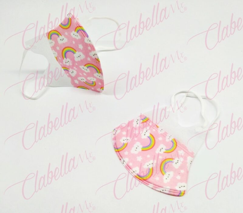 Cubrebocas para bebé aprox de 9.5x7cm por pieza, a granel surtido