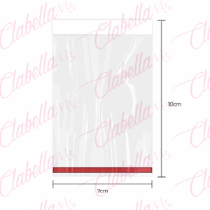 Bolsa sellable 100 piezas por paquete (Puede variar la medida unos milimetros mas ) ESPECIFICAR: