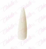 Tips STILETTO EXTRALARGO para uñas aprox tamaño del tip 3.9 a 4.8 cm de largo en estuche rígido con 500 piezas.ESPECIFICAR: