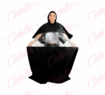 Cubridor - Capa  negro de tela vistacel para estilistas por pieza, CUVR