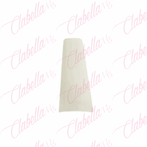 Tips COFFIN BALERINA para uñas aprox tamaño del tip 1.6 a 2.6cm de largo en ESTUCHE BLANDO con 100 piezas ESPECIFICAR: