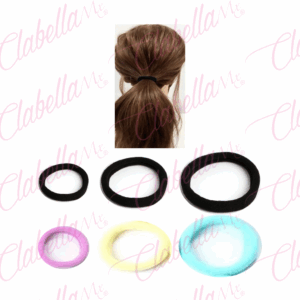 Liga para cabello 6 piezas por paquete ESPECIFICAR: