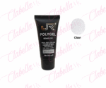 PolyGel - Acrigel TRANSPARENTE JR uv/led  para diseño de uñas 30ml  por pieza  8A-29-14/13