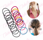 Liga DELGADA, para cabello 10 piezas por paquete, surtido, a granel (pb) ESPECIFICAR: