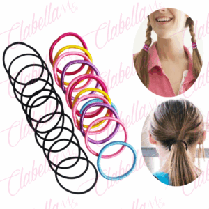 Liga DELGADA, para cabello 10 piezas por paquete, surtido, a granel (pb) ESPECIFICAR: