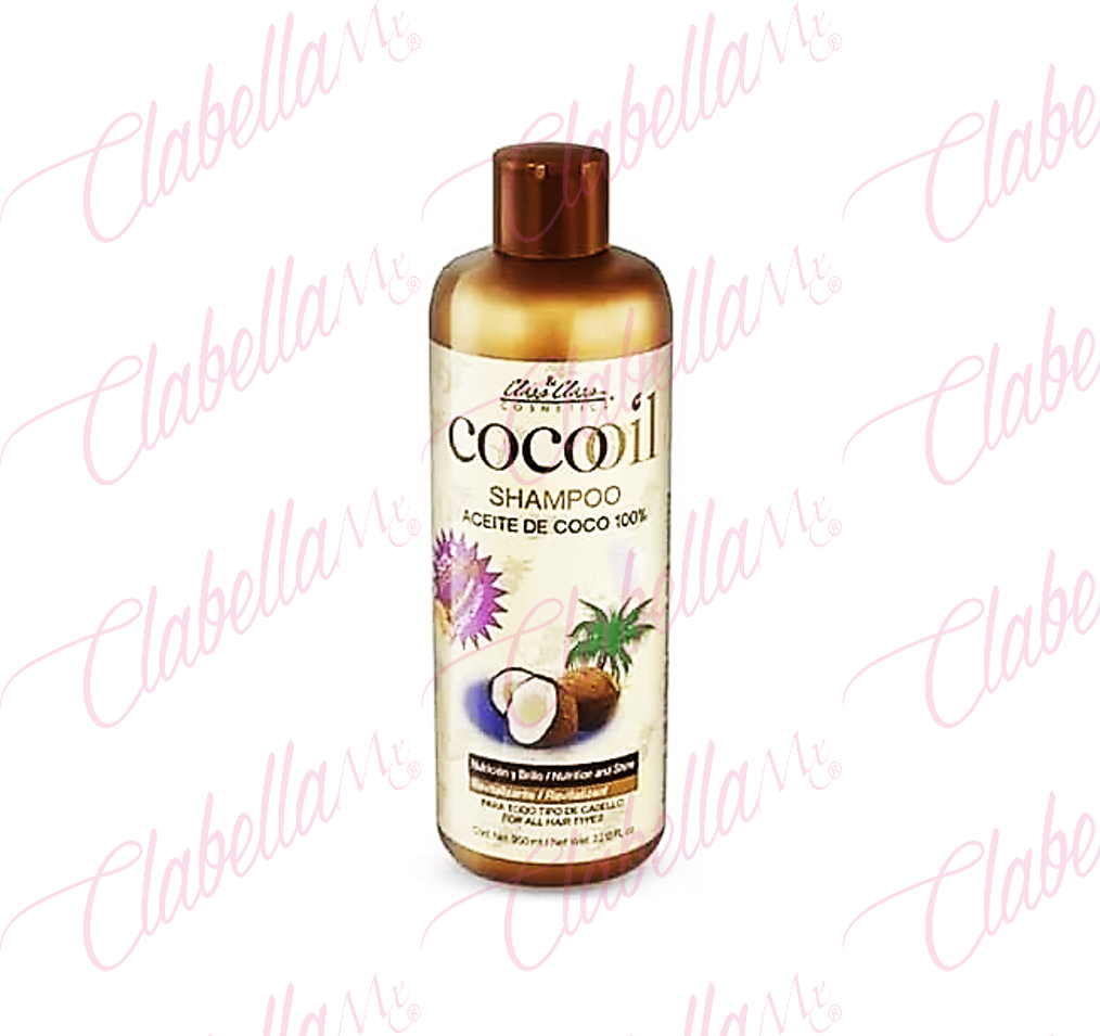 Shampoo Incredible con Aceite De Coco beneficios nutritivos al cabello seco y áspero fortalece y restaura el cabello maltratado, mantiene saludable la raíz del cabello y los folículos 950ml por pieza