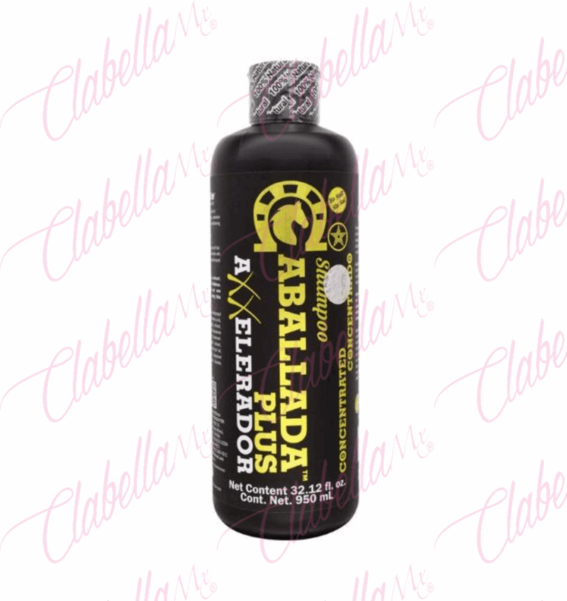 Shampoo Incredible Caballada Plus da Fuerza, Brillo y Crecimiento acelerado para cabello, 950ml por pieza