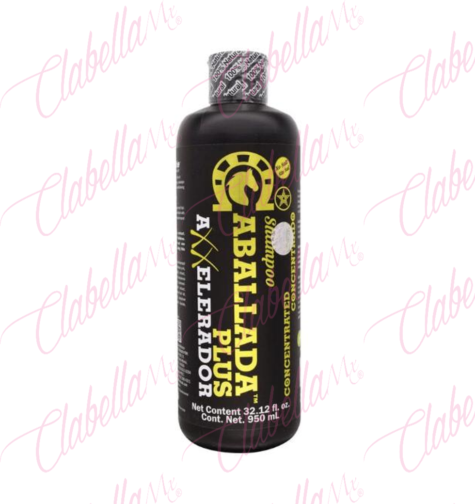 Shampoo Incredible Caballada Plus da Fuerza, Brillo y Crecimiento acelerado para cabello, 950ml por pieza
