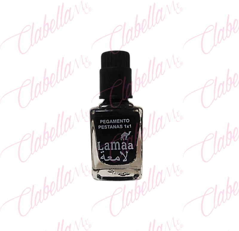 Pegamento - adhesivo LAMAA Negro para pestañas 1x1, aprox 12ml por pieza