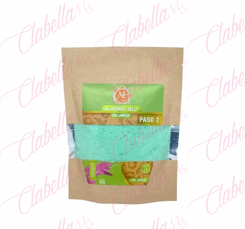 DILUYENTE Jelly spa Mc Nails con sales y aceites esenciales PASO 2 para pedicure con 400gr por pieza Especificar