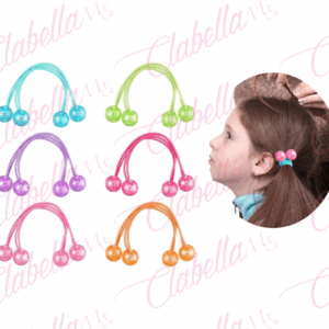 Liga - Bolita aprox 7cm para cabello por par, a granel JUL ESPECIFICAR: