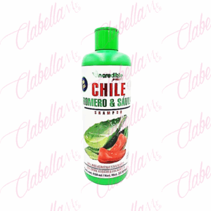 Shampoo Incredible Chile Romero & Sábila, Limpia cuida e hidrata el cabello, Fortalecimiento, activa los mecanismos de la piel cabelluda, acelera el crecimiento capilar 950ml por pieza